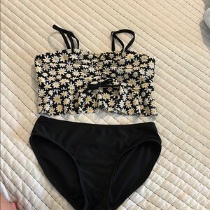 art class Black and White Bikini Swimwear